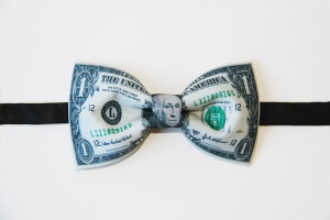 gravata noivo dolar
